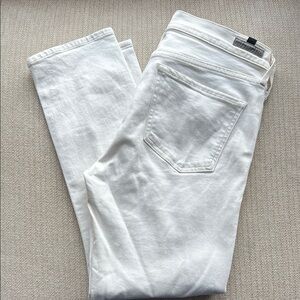 Citizens Of Humanity Cream Denim Jeans